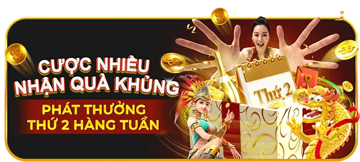 Hình ảnh thưởng nạp lại cho các lần nạp tiền tiếp theo tại f169 nổ hũ